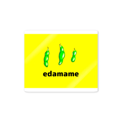 EDAMAME 陰影ver. ステッカー