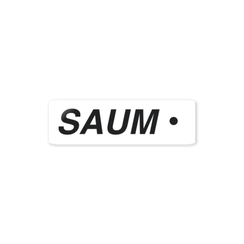 SAUM・ ステッカー