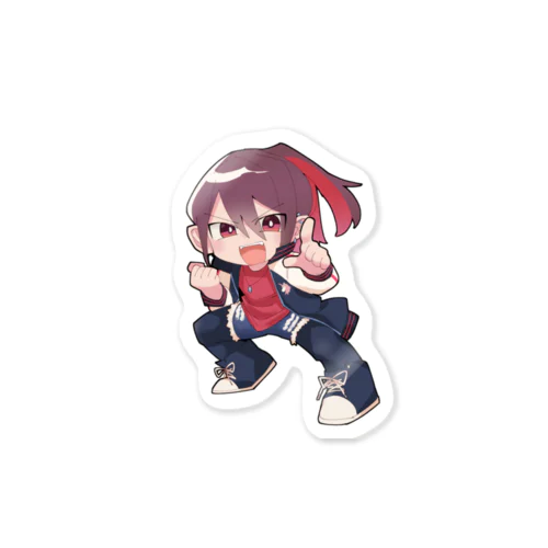 Vtuberのあまごえ(指差し・SD) Sticker