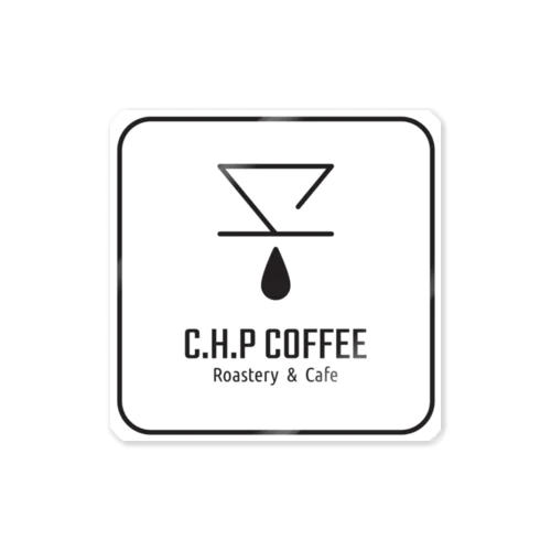 『C.H.P COFFEE』ロゴ_01 ステッカー