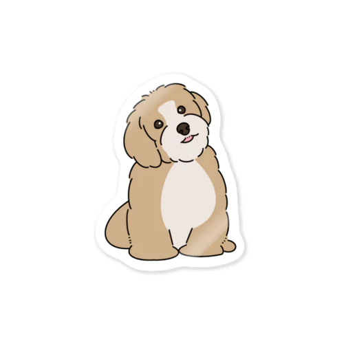 もふもふ犬 Sticker