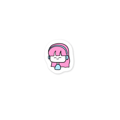 ゆるとろの女の子 Sticker