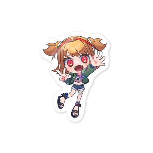 超絶かわいいミニガブ Sticker