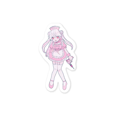 愛と正義🩷みんなのナース Sticker