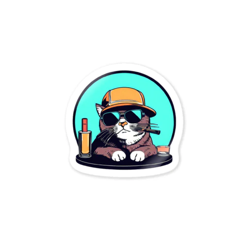 HIPHOP猫 Sticker