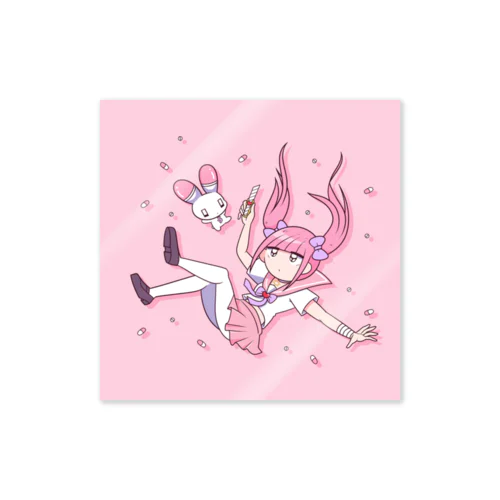 いちごみるくのゆめ Sticker