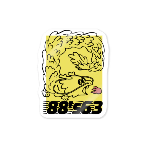 88'S63 Sticker