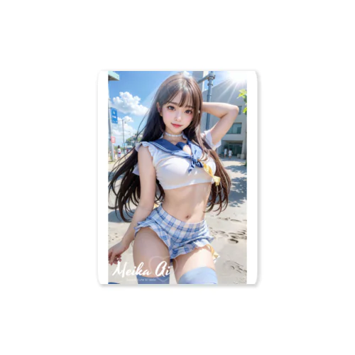 Sailor swimwear Sticker