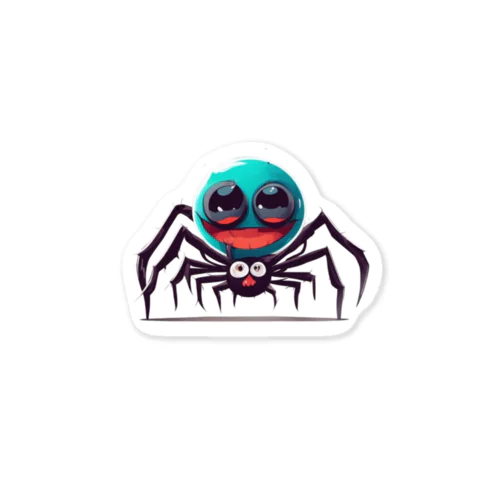 可愛い蜘蛛ステッカー　数量限定 Sticker