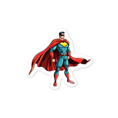 スーパーヒーロー02 Sticker