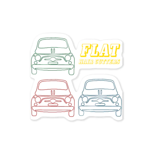 FIAT500 Sticker