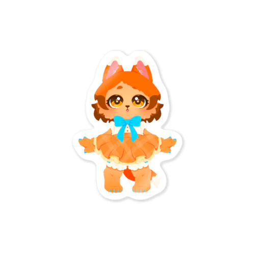 〖KogeDOLLシリーズ〗アイドルキャット Sticker