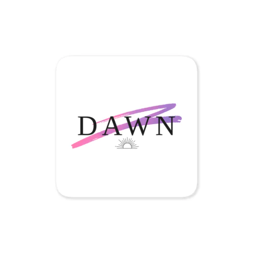 「DAWN」オリジナルグッズ ステッカー