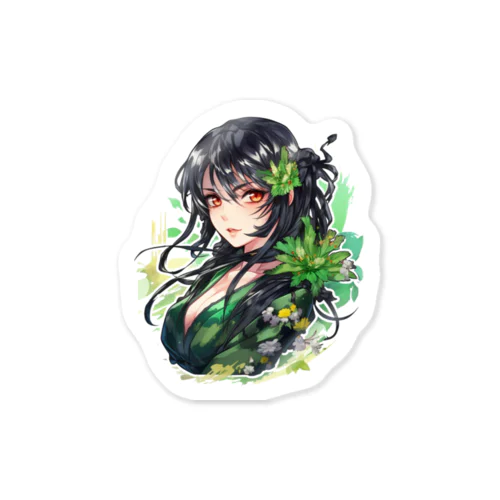 Japanese Ninja _ KUNOICHI Sticker