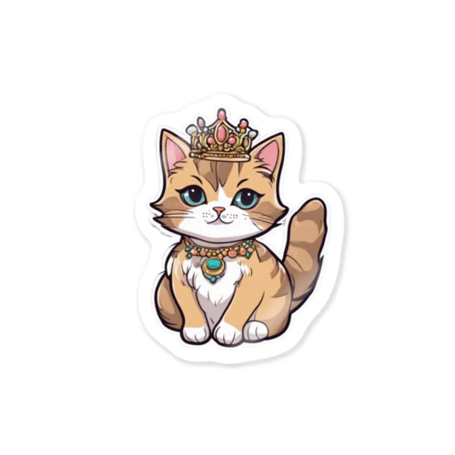 ティアラキャット Sticker