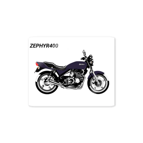 ZEPHYR400 ステッカー