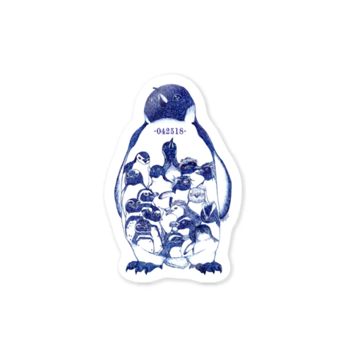 -042518-World Penguins Day ステッカー