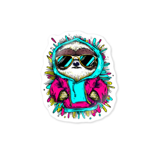 #28 sloth Sticker