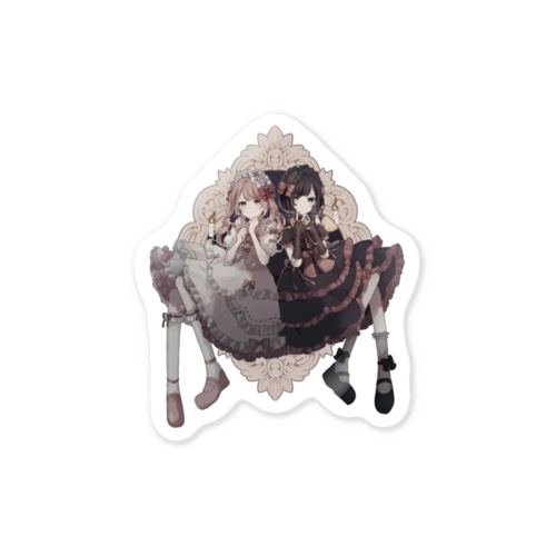 ゆらふめステッカー Sticker