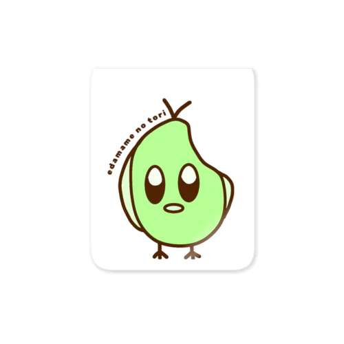 edamame no tori Sticker