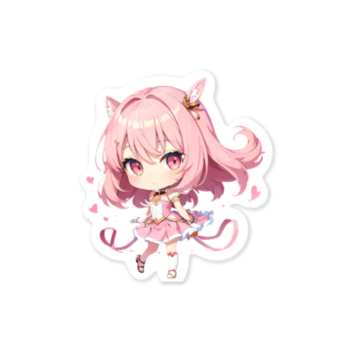 可愛い女の子 Sticker