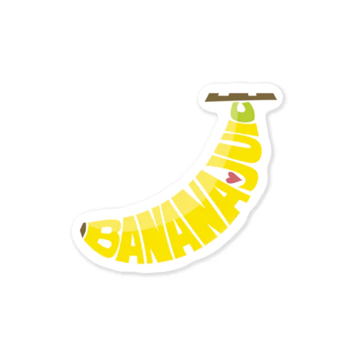 banana juice ステッカー