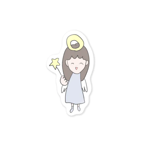 おかめ天使ちゃん Sticker