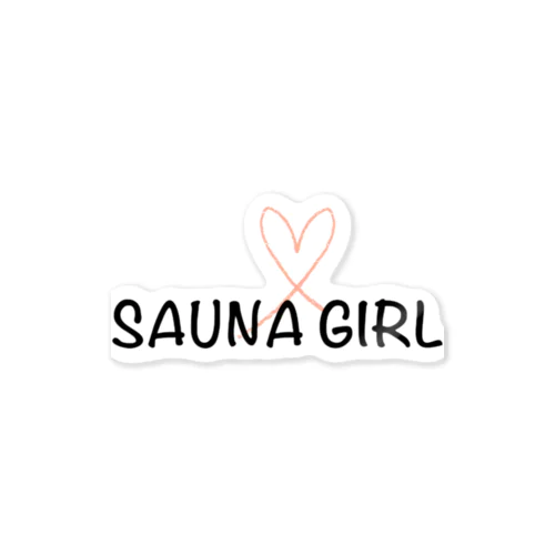 サウナガール(SAUNA GIRL)グッツ ステッカー