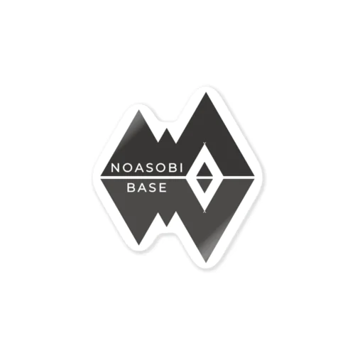 NOASOBI BACE reflection logo ステッカー