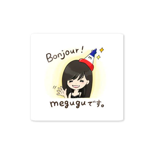 megugu_paris ステッカー ステッカー