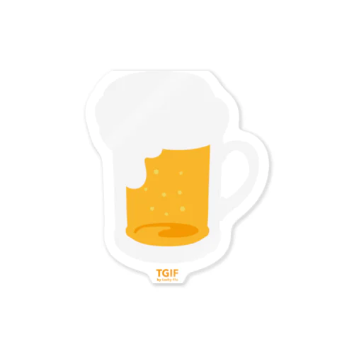 BEER (TGIF) Sticker