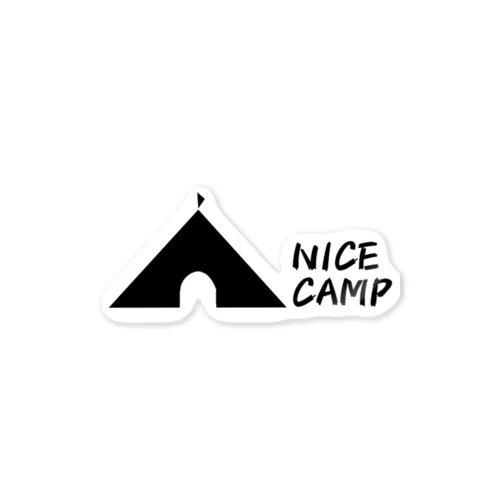 NICE CAMP 三角テント ステッカー