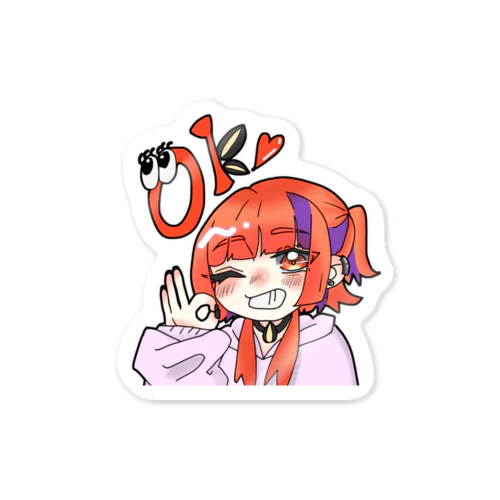 陽葵べる OKポーズ Sticker