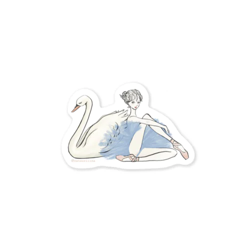 SWANGIRL_STICKER1 ステッカー