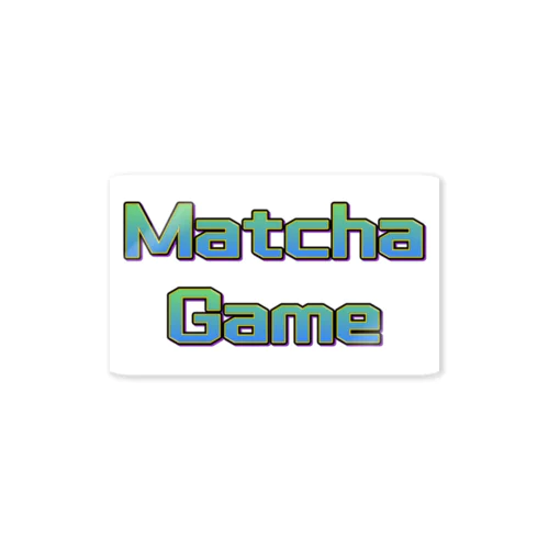 MatchaGame Sticker