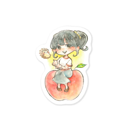 かわいい女の子のステッカー Sticker