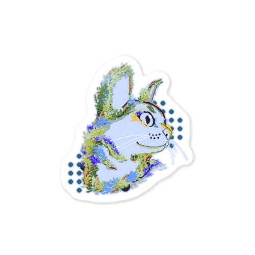 Plantanimal Cat Sticker