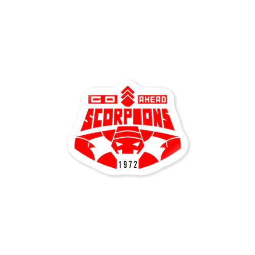 GO AHEAD SCORPIONS Sticker