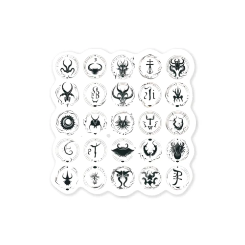 Zodiac signs Sticker