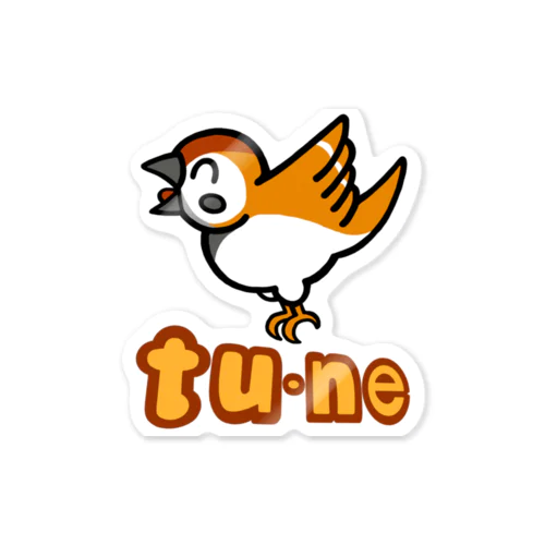 ｔｕｎｅチューン Sticker