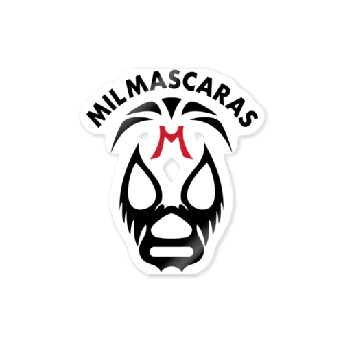 MIL MASCARAS-ミル・マスカラス- Sticker