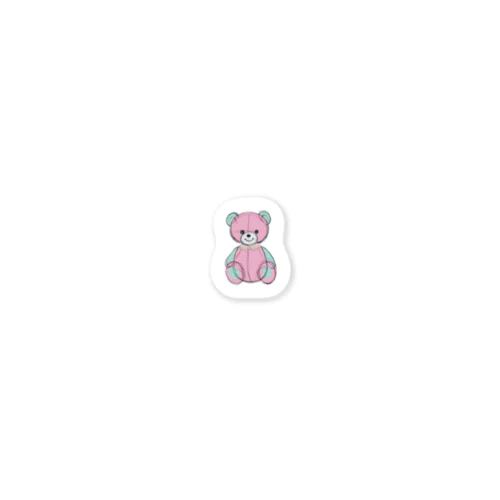 Pink Bear ステッカー