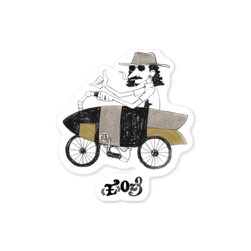 《E》Oz3 ステッカー Sticker