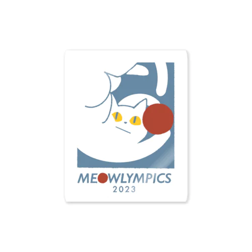 MEOWLYNPICS 2023 ステッカー
