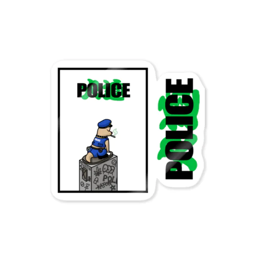 POLICE Sticker