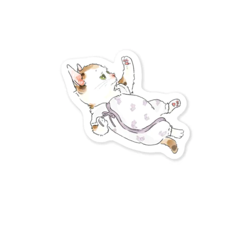 赤ちゃんこねこ Sticker