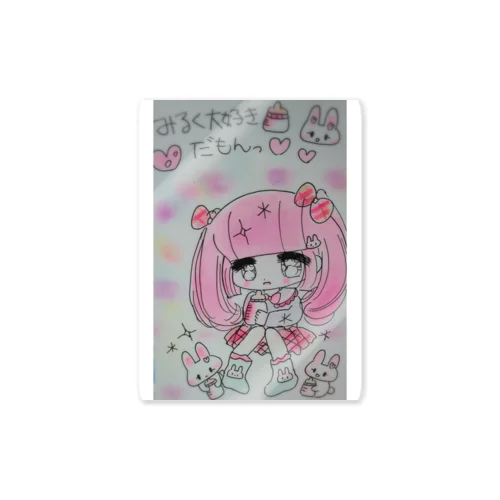 みみガール Sticker