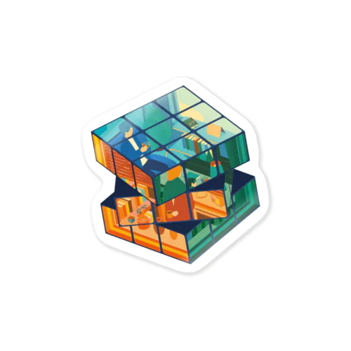 cube Sticker