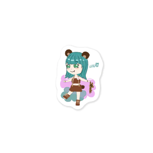 クマの子NINO Sticker