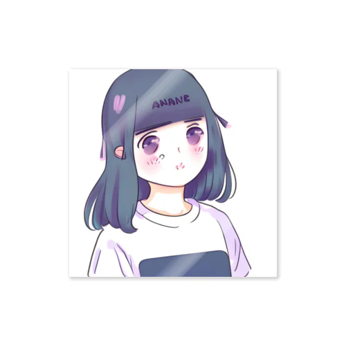 かわいい女の子 Sticker